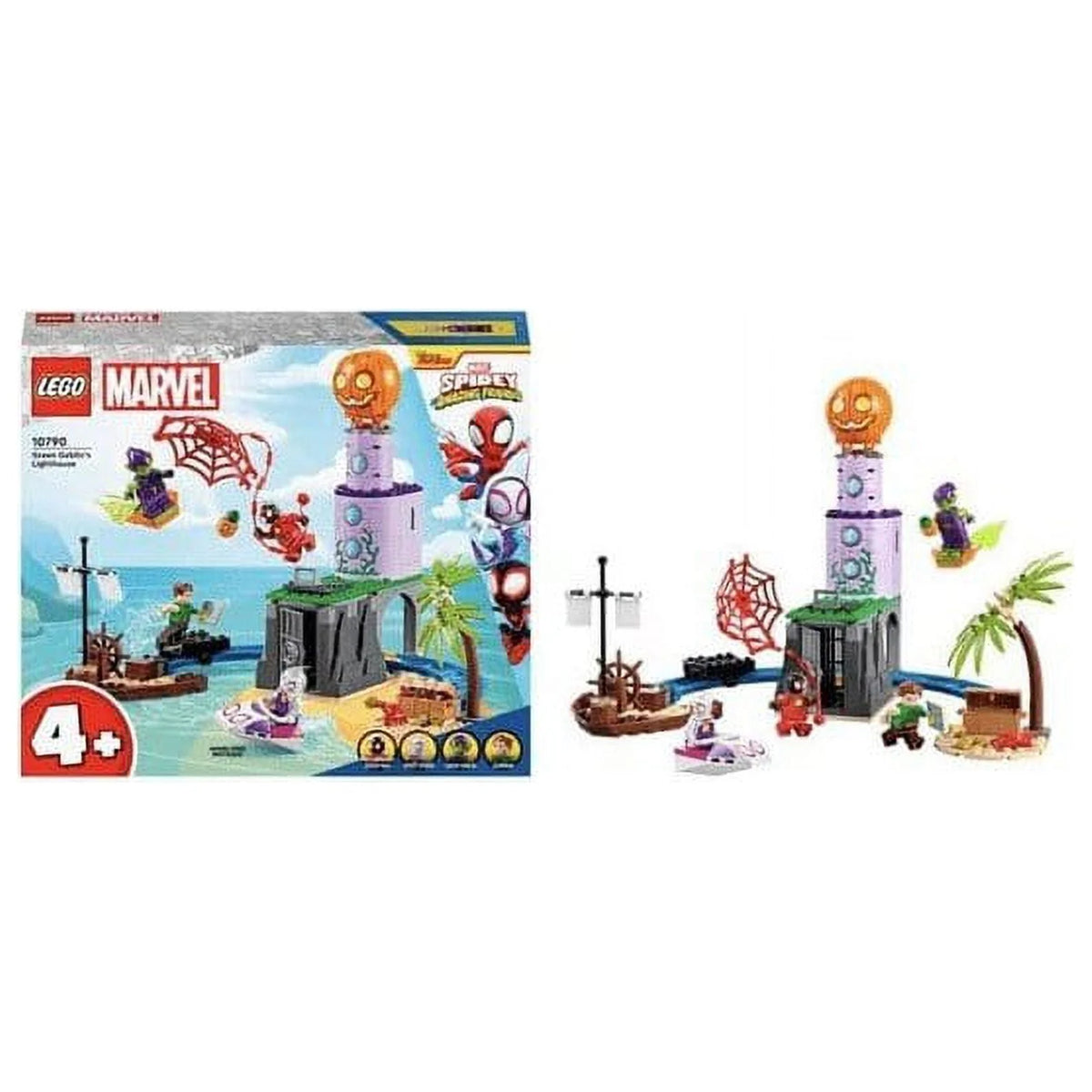 Lego Marvel Spidey Team Green Goblin's Lighthouse 10790 K79931