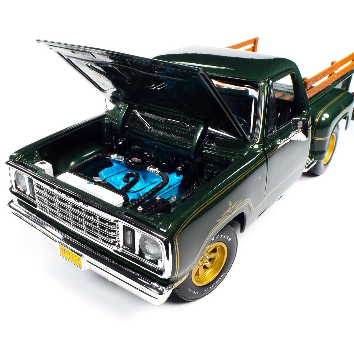 Medium Green Stepside Pickup Truck F70541