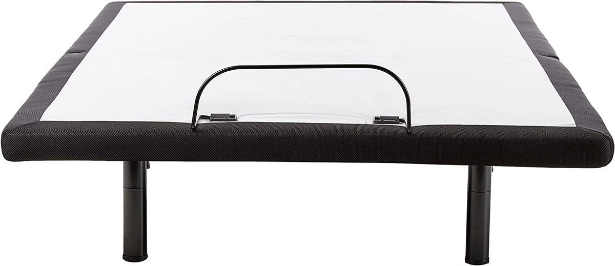 Adjustable Queen Bed with USB Ports in Black S424