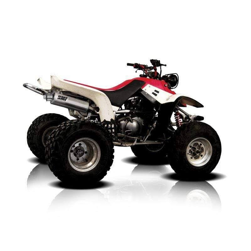 Gray Slip-On Exhaust for Yamaha Warrior 87-04 G380