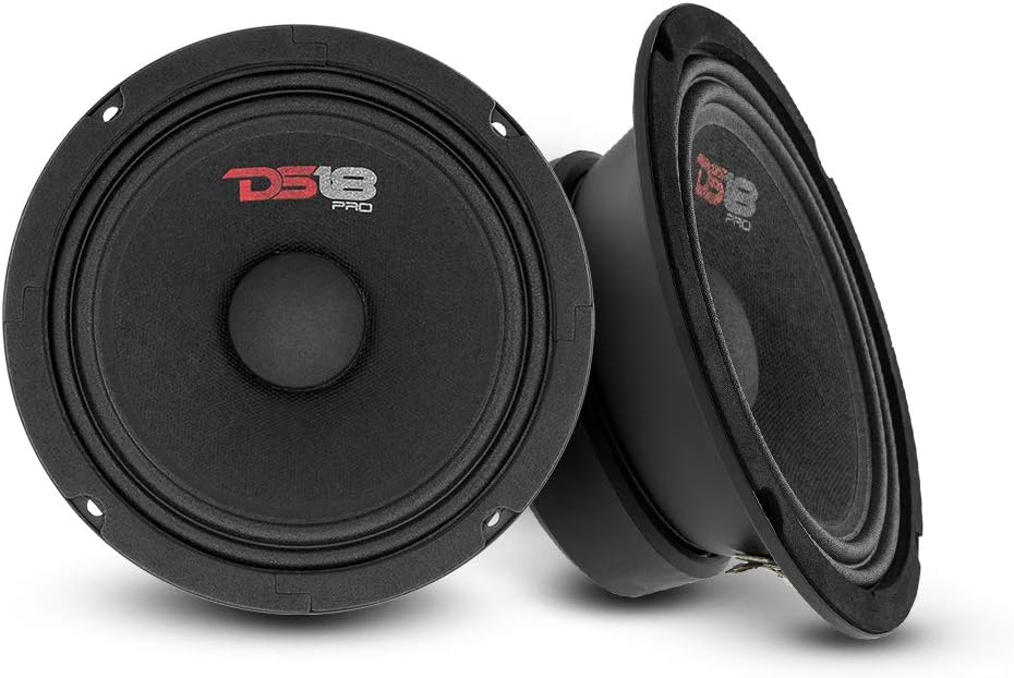 6.5 Midrange Sealed Back 380W Max 90W RMS 8 Ohms Car Speakers A60640