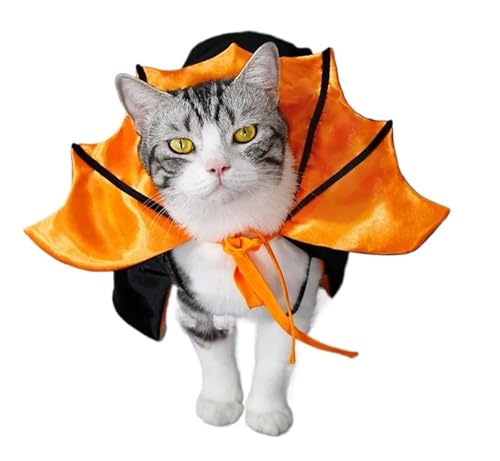 4-Piece Halloween Pet Cosplay Vampire Cloak Outfit L747650
