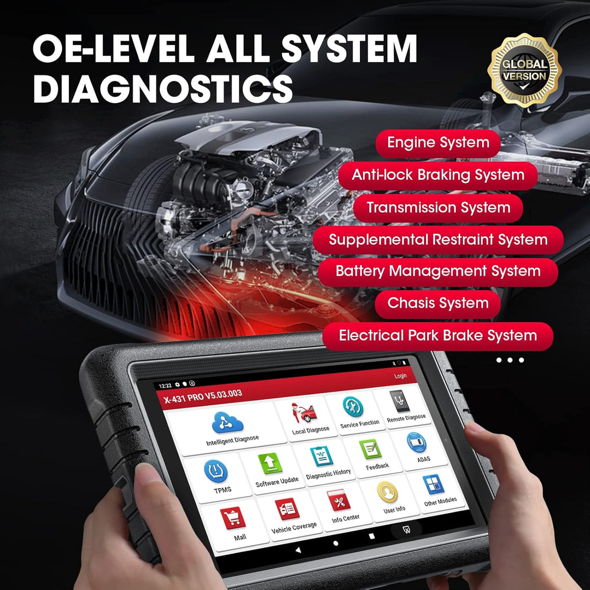 Diagnostic Tool with 31+ Services Y47772