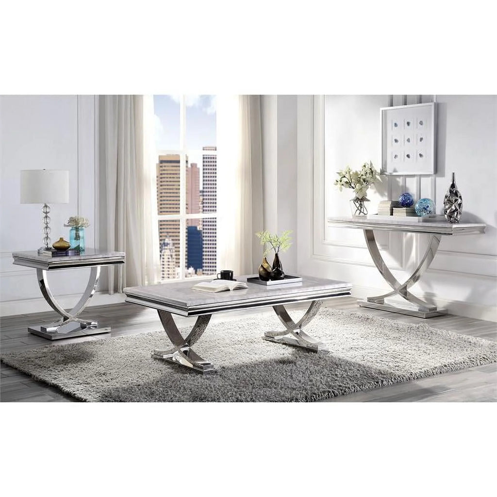 3-Piece Metal Coffee Table Set P120