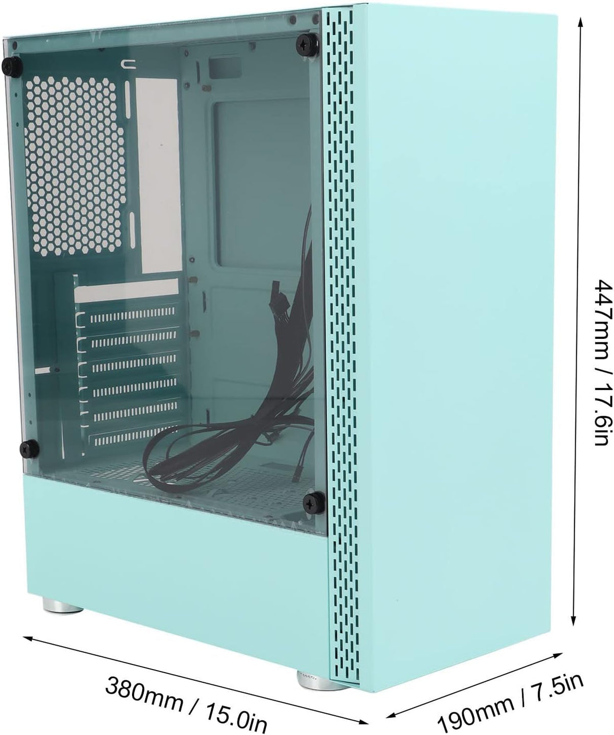 Vertical Super Tower Computer Chassis, 7 Slots ATX MATX N9759