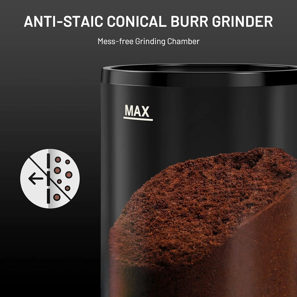Open Box Conical Burr Coffee Grinder I99784