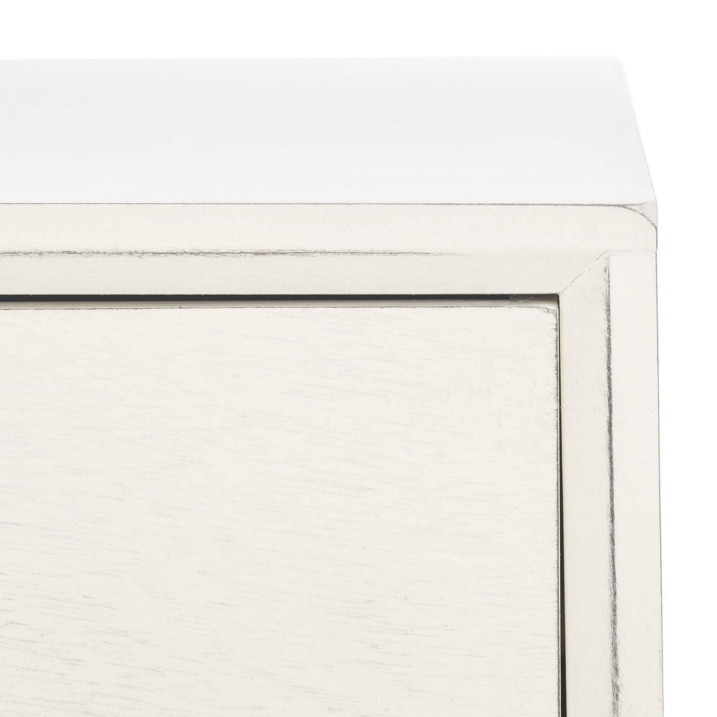 Distressed White 1 Drawer Writing Desk C3116