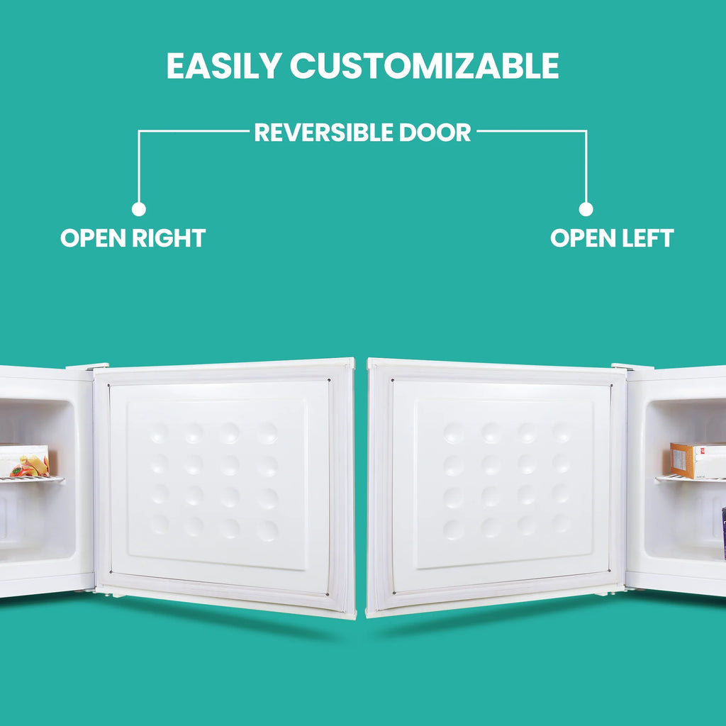 White 1.2 cu ft Upright Freezer H5240