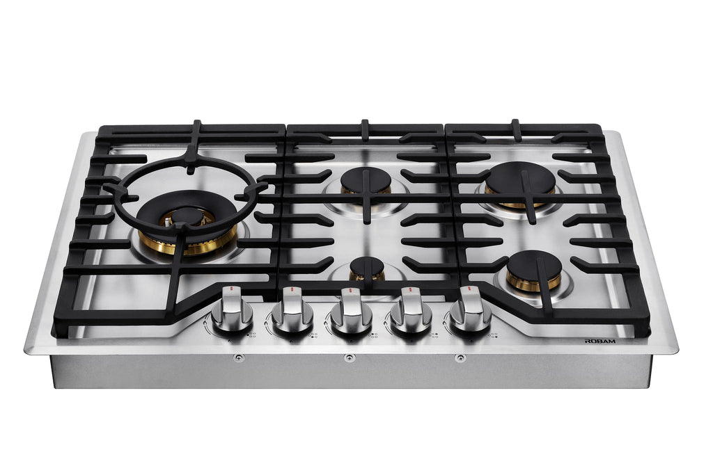 30" Gas Cooktop 5 Burners J76397