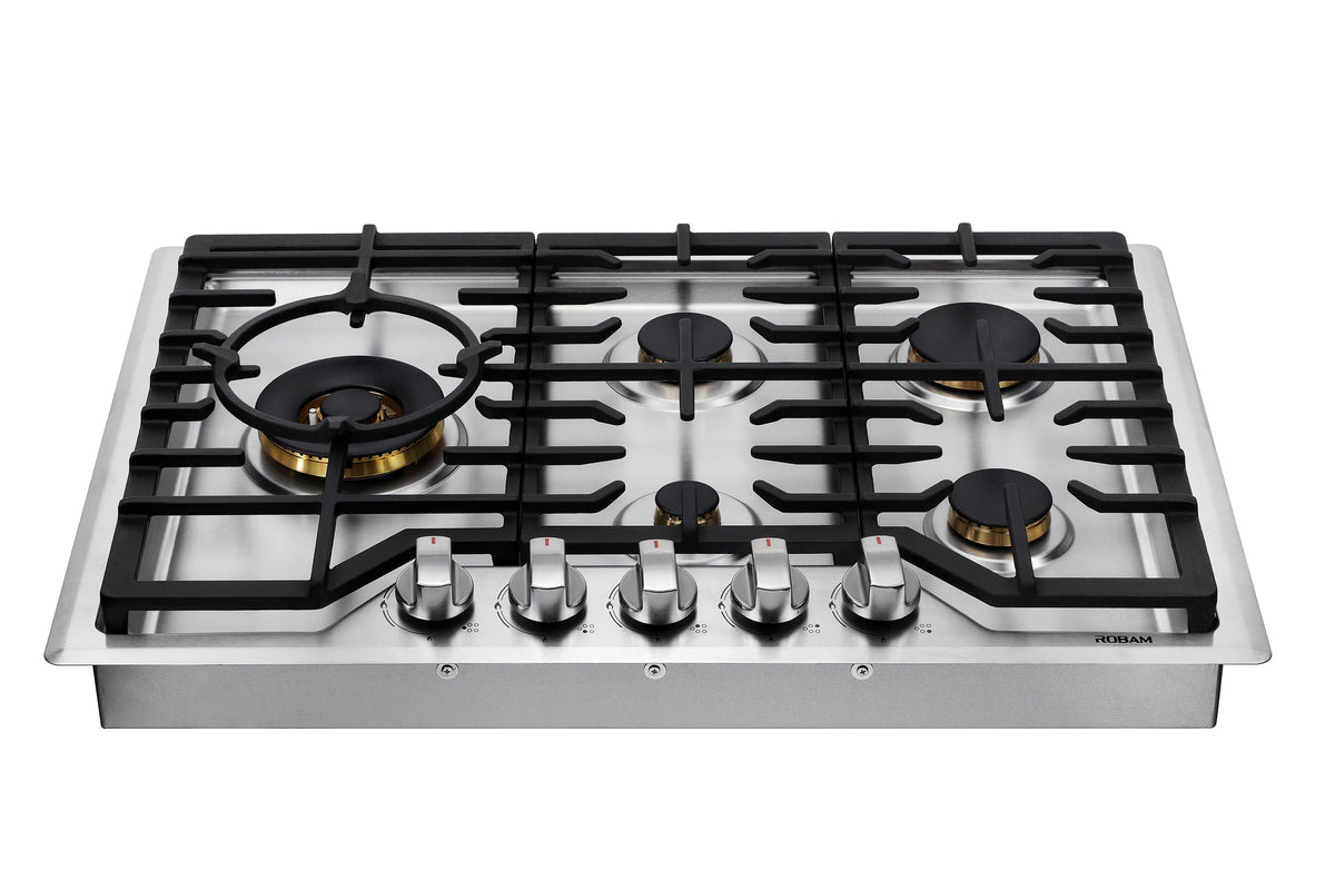 30" Gas Cooktop 5 Burners J76397