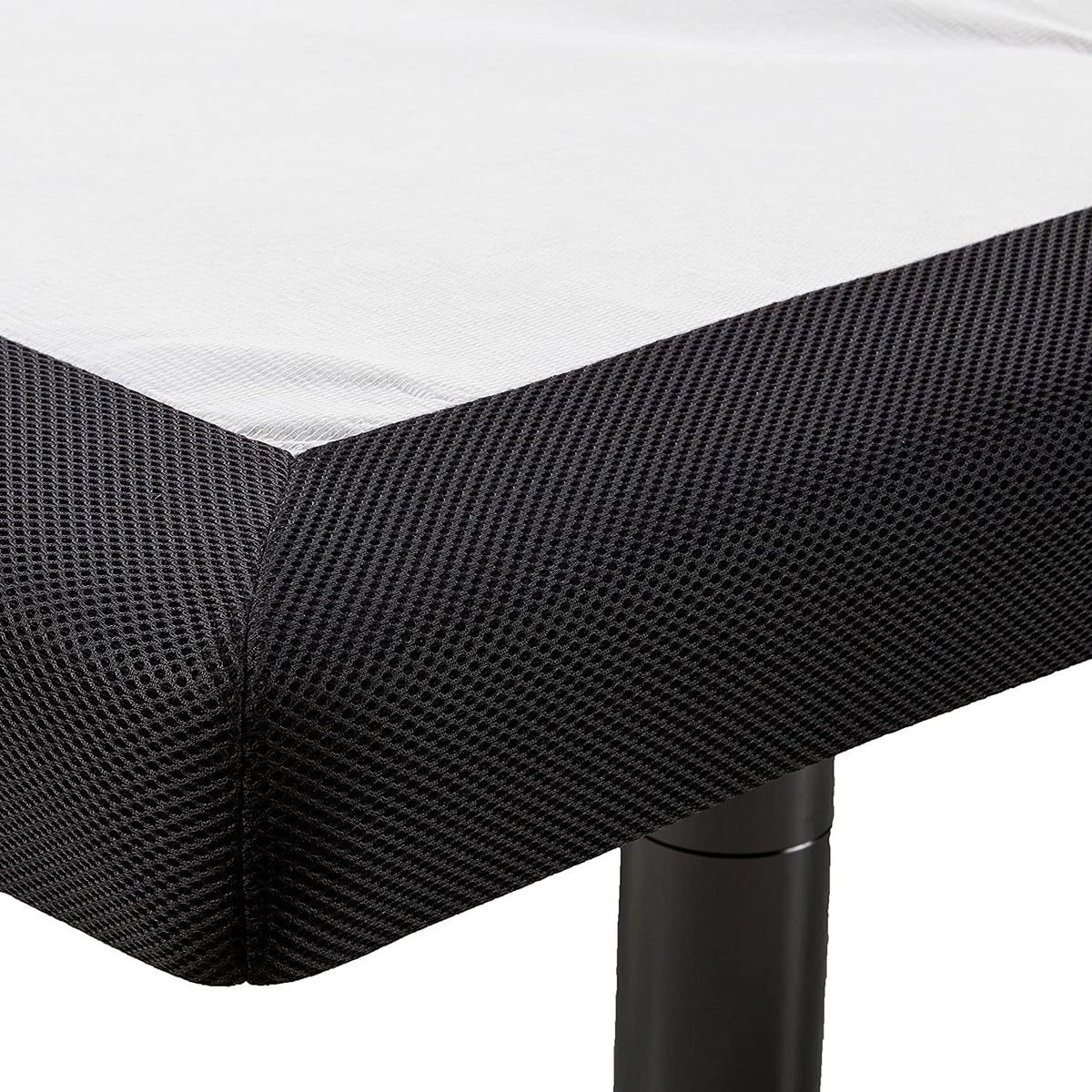 Adjustable Queen Bed with USB Ports in Black S424