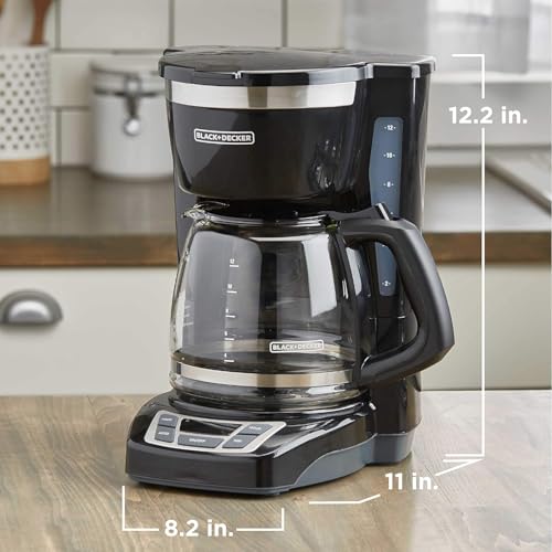 12-Cup Digital Programmable Coffee Maker G976317