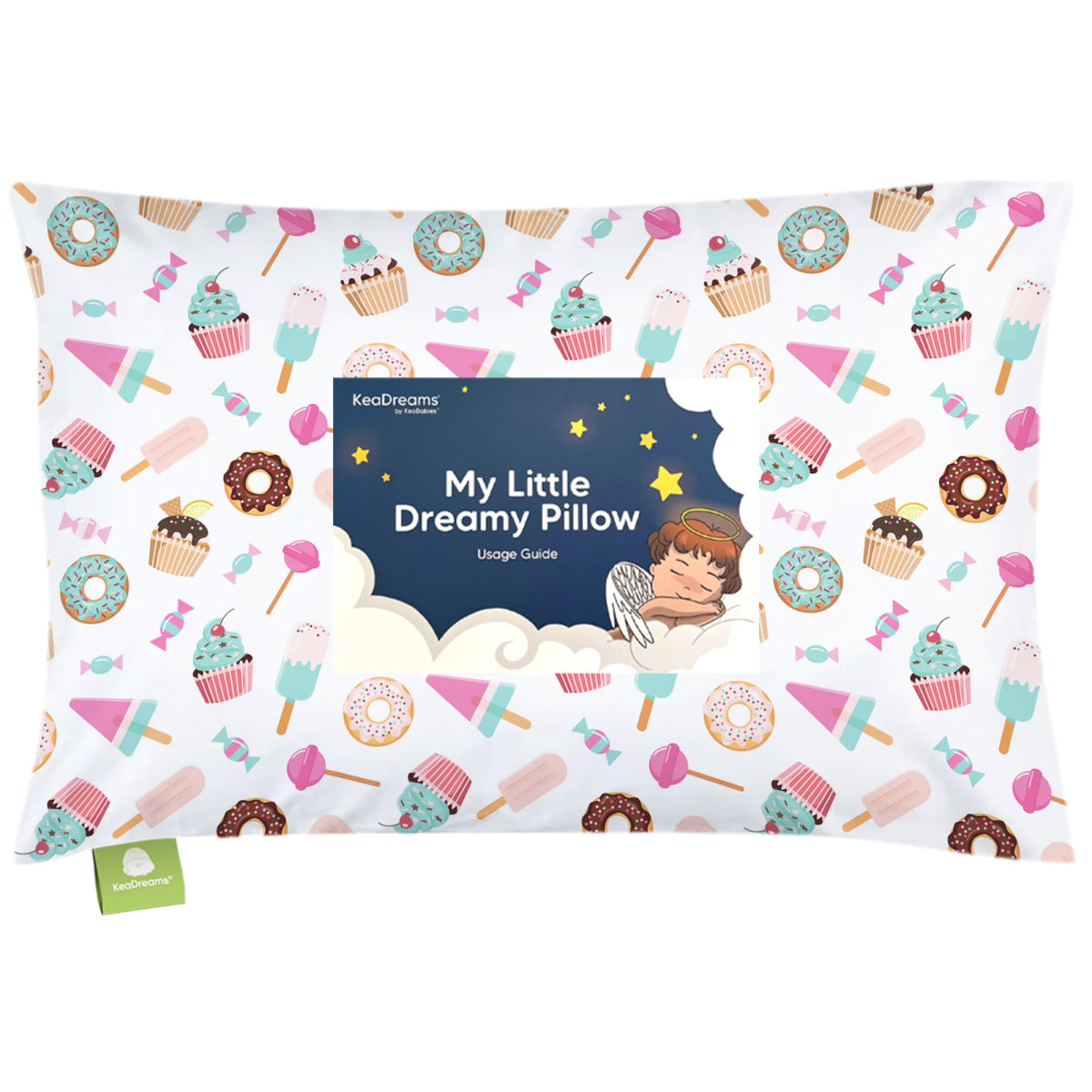 Toddler Pillow with Pillowcase, 13X18 Kids Travel Pillows A498449