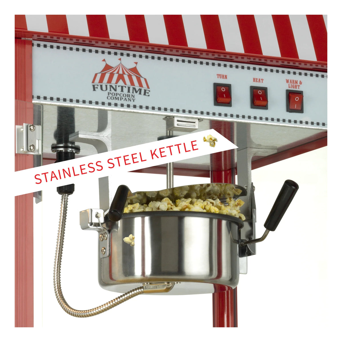 8oz Commercial Popcorn Machine Y2668