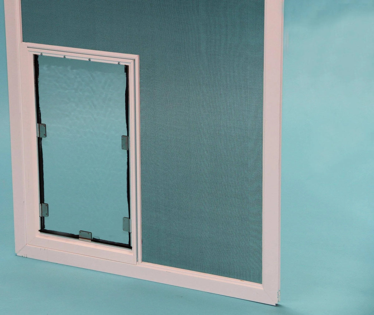 Screen Mounted Cat and Dog Door R50414