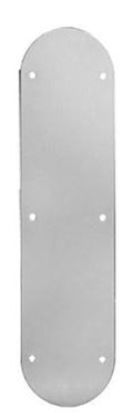Polished Chrome Self-Adhesive Push Plate X6225