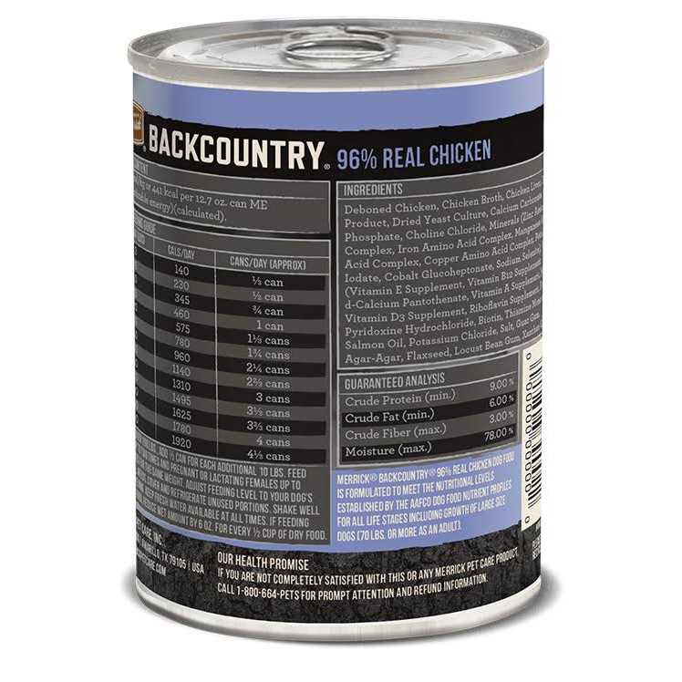 96% Real Beef Grain Free Canned Dog Food L434441