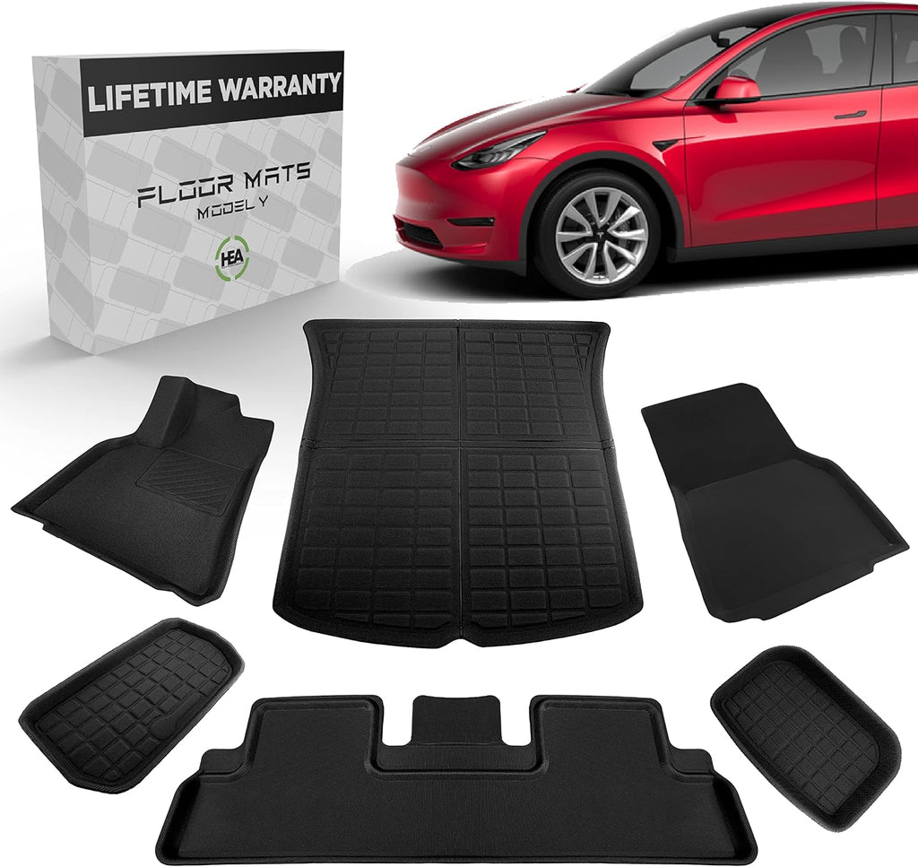 Black All Weather Waterproof Floor Mats S40735