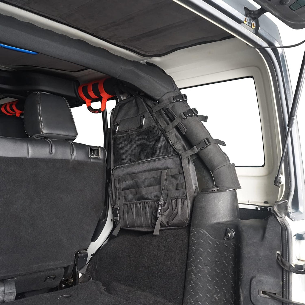 2X Roll Bar Storage Bag Cargo Cage Multi-Pockets Organizers Tool Storage Q259