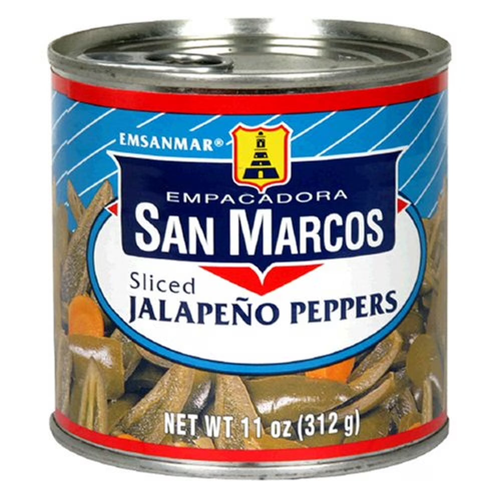 Sliced Jalapeno Peppers, 11-Ounce Can (Pack of 6) F8069