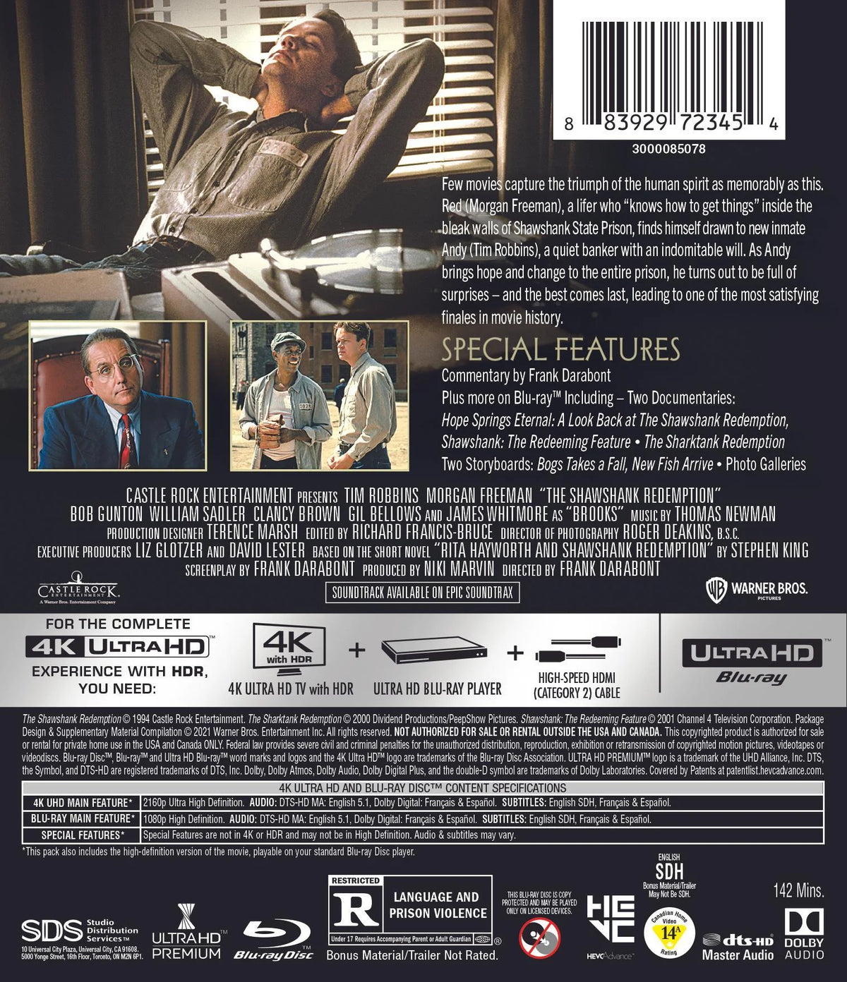 4K Ultra HD + Blu-ray Drama G4478