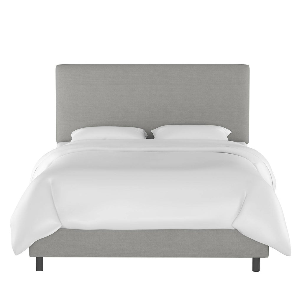 Navy Twin Microsuede Bed O497783