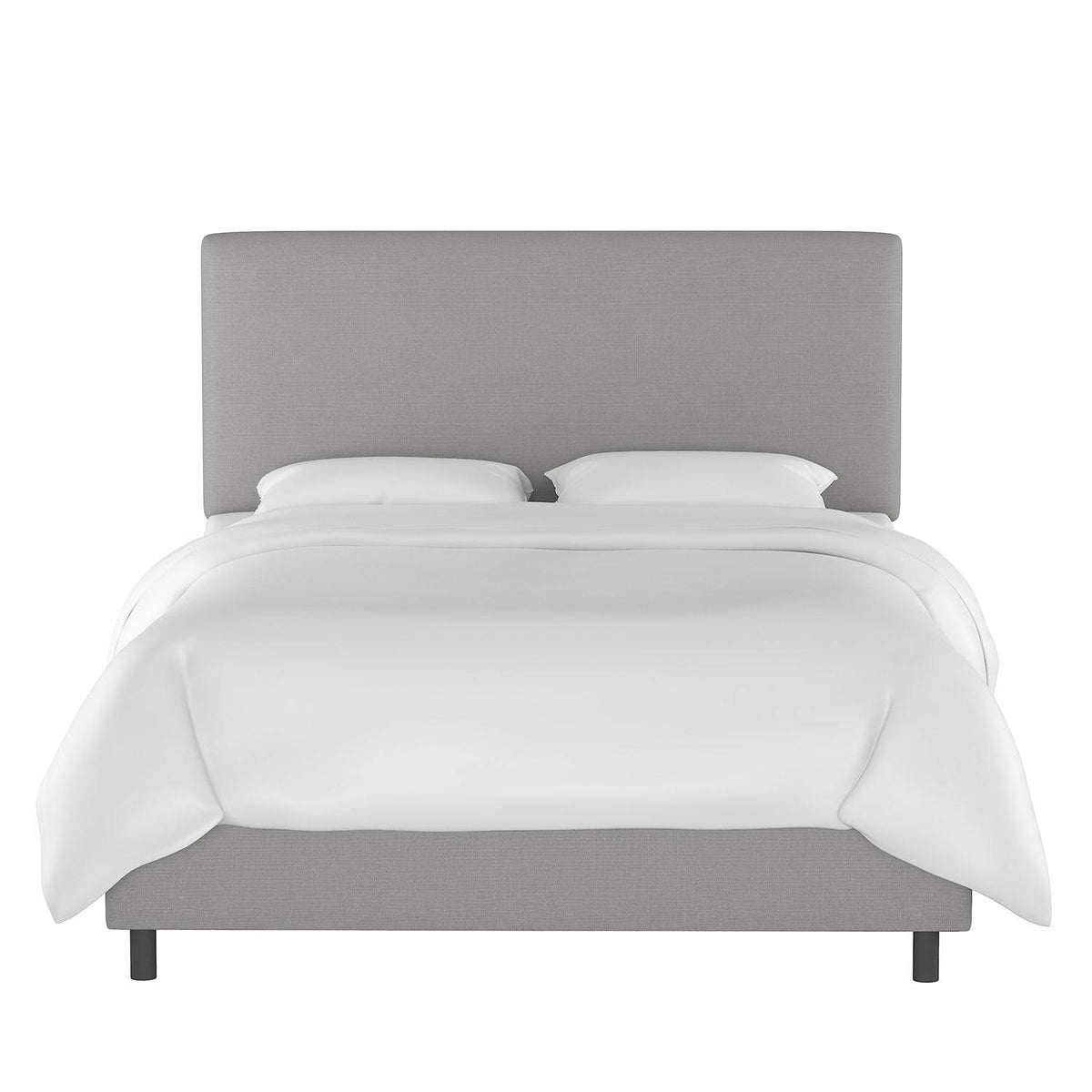 Navy Twin Microsuede Bed O497783