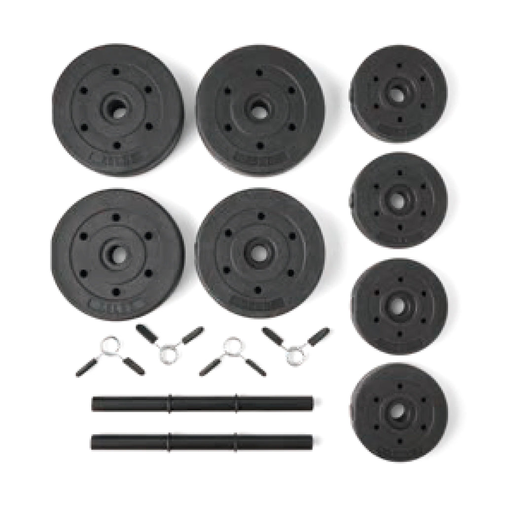 40lb Adjustable Vinyl Dumbbell Set A65968
