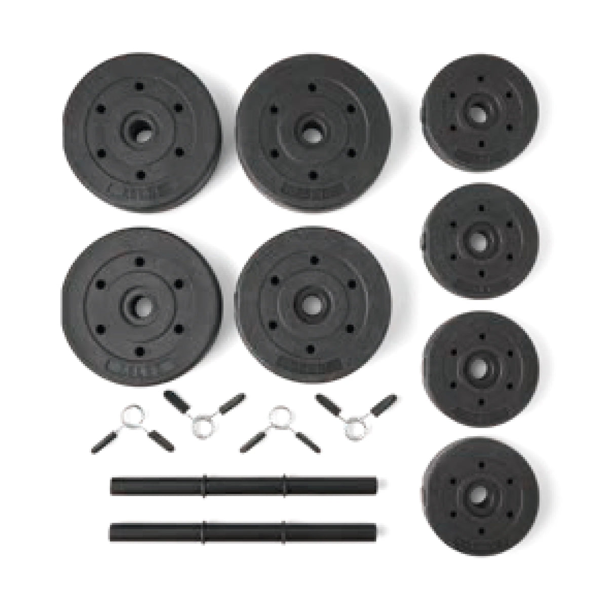 40lb Adjustable Vinyl Dumbbell Set A65968