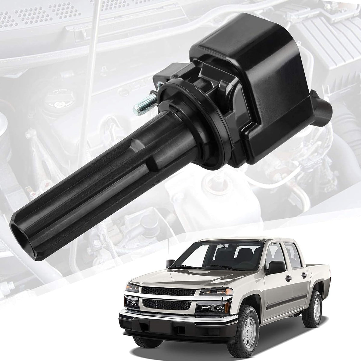 Ignition Coils 4-Pack Compatible with Chevrolet Colorado GMC Canyon 2.9L L4 2007-2012 M625
