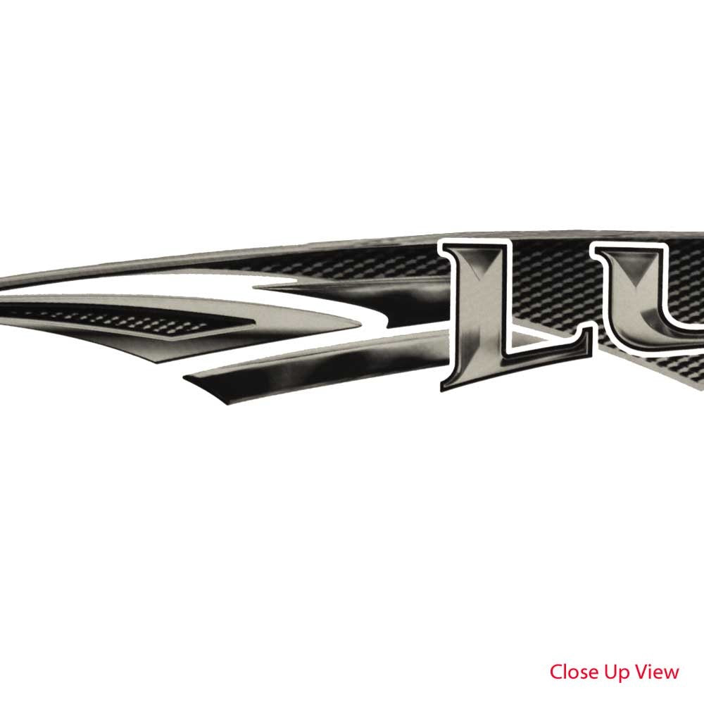Black Gray Boat Decal Stickers (Set of 2) W99861