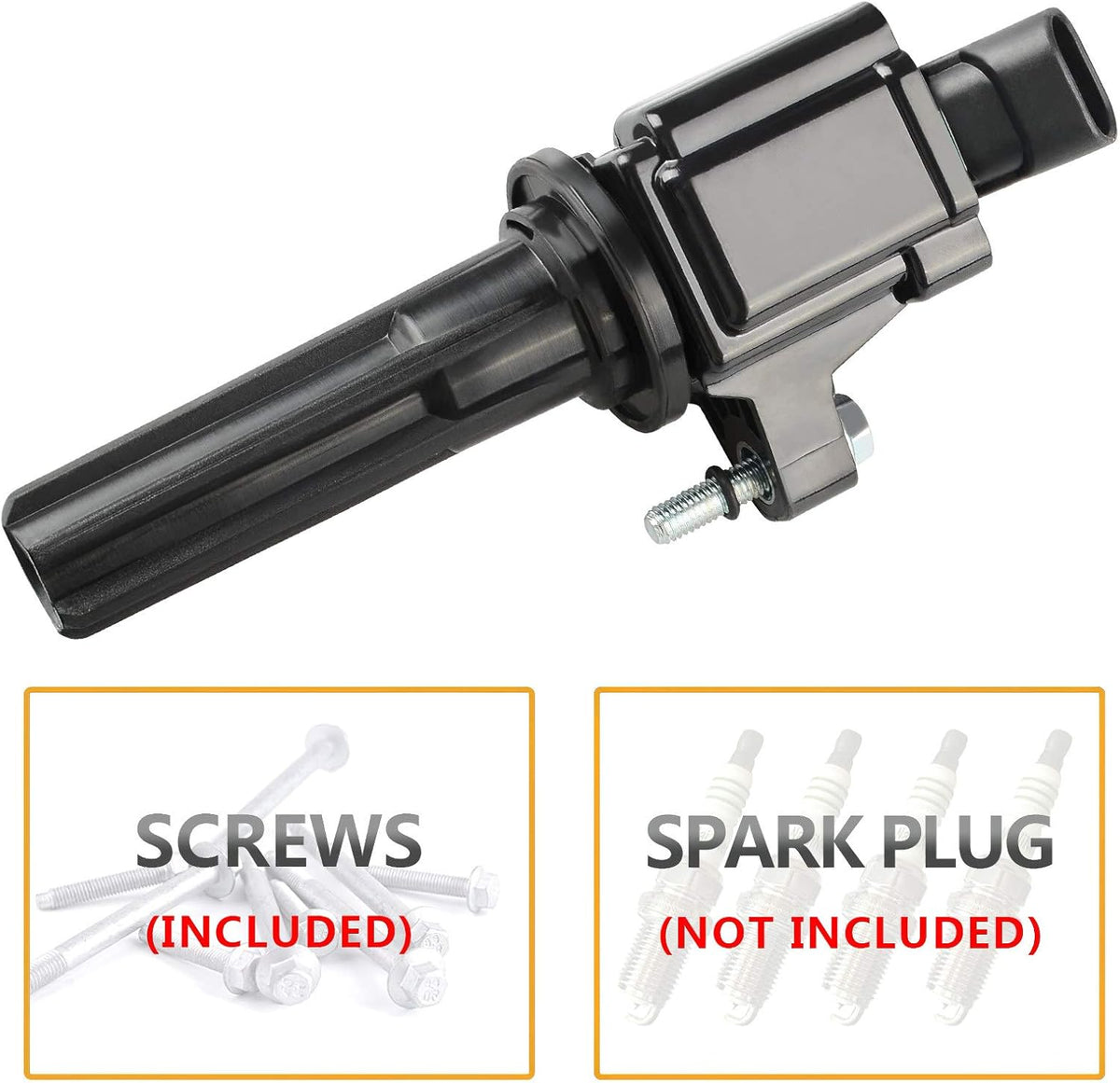 Ignition Coils 4-Pack Compatible with Chevrolet Colorado GMC Canyon 2.9L L4 2007-2012 M625