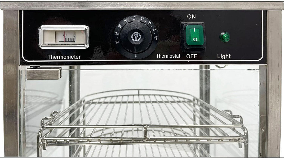 3 Tiers Stainless Steel Heated Cabinet B3672