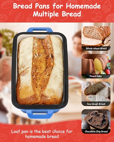 Cast Iron Loaf Pan with Lid 2 Piece Set O618