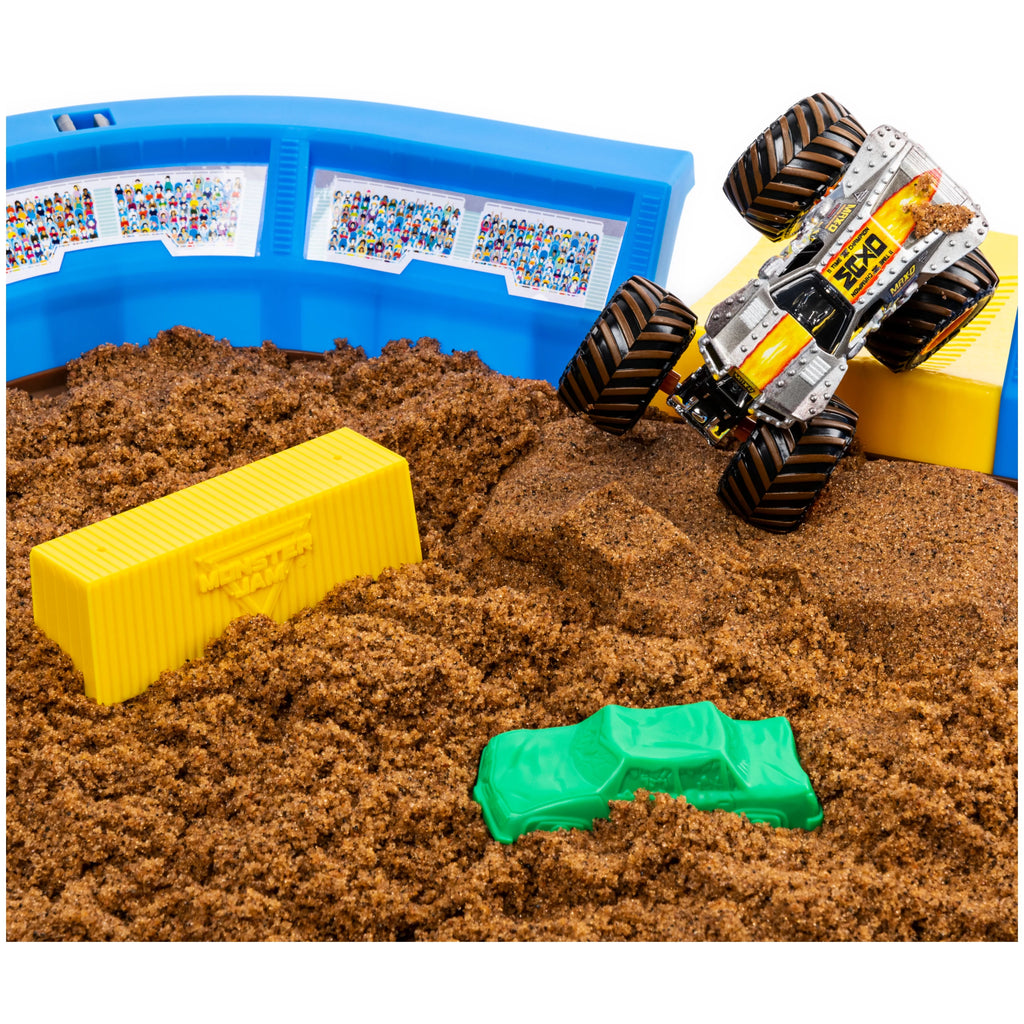 24-Inch Playset with 2lbs of Monster Dirt and 1:64 Scale Die-Cast Truck R785