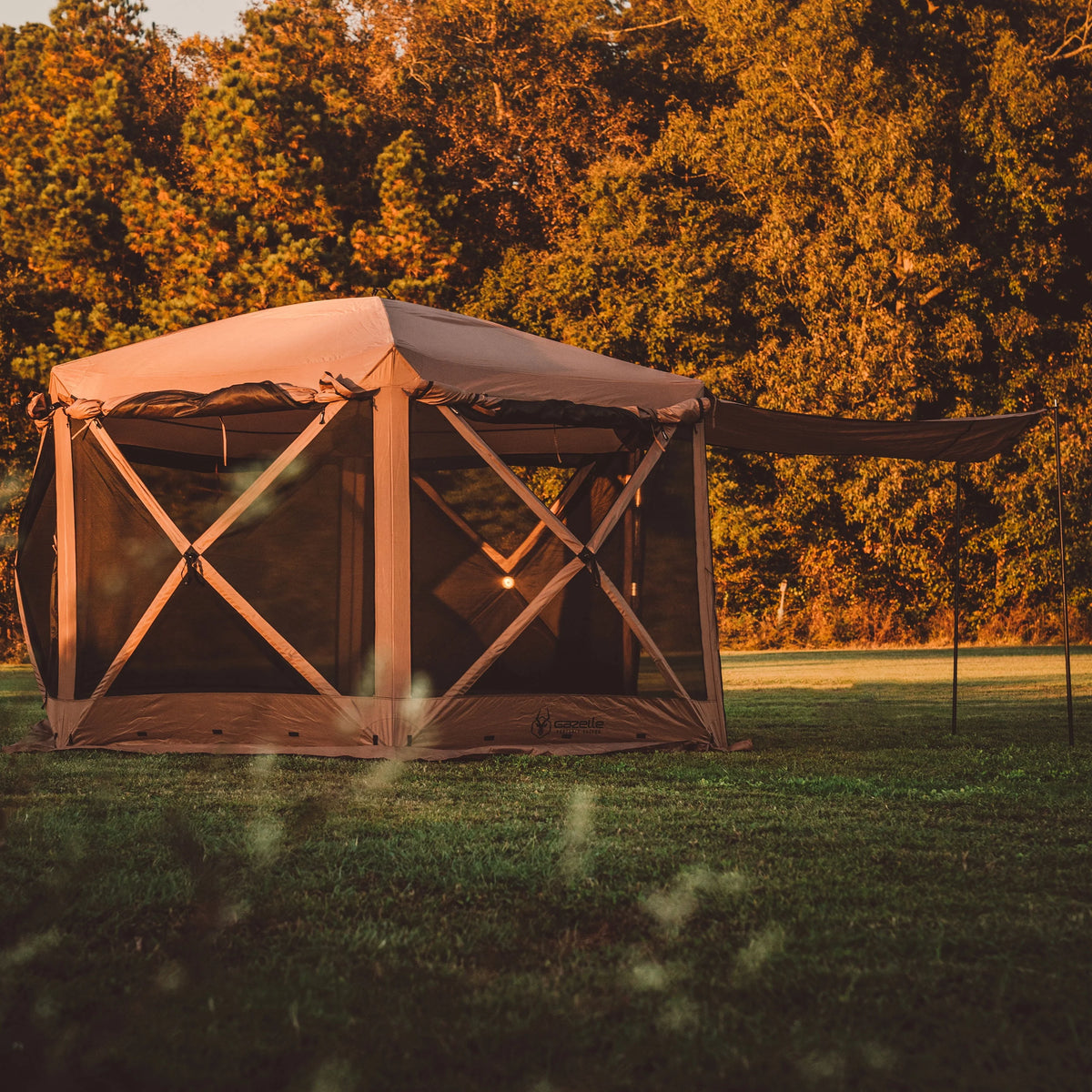 12x12ft 6 Side 8 Person Pop Up Gazebo Tent B877