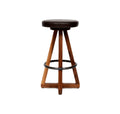 Bleached White Oak Stool B413