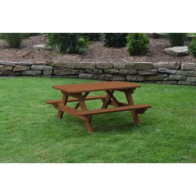 Oak Stain Kids Picnic Table F939069