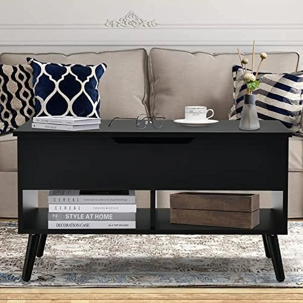 Lift Top Coffee Table with Hidden Compartment U3227