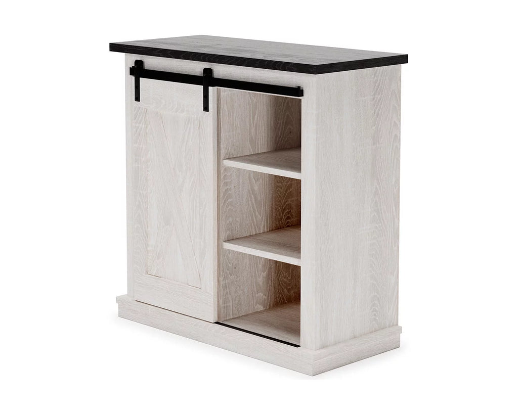 Antique White Accent Cabinet L9600