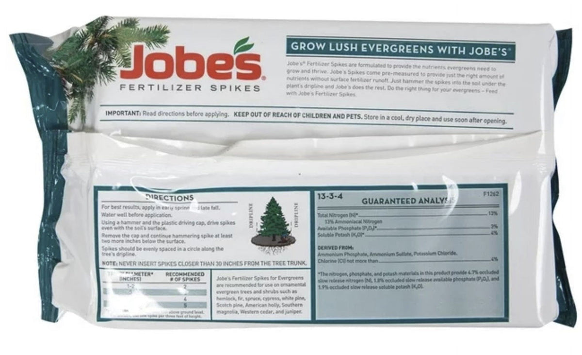 15 Pack Evergreen Tree & Shrub Fertilizer Spikes L120774