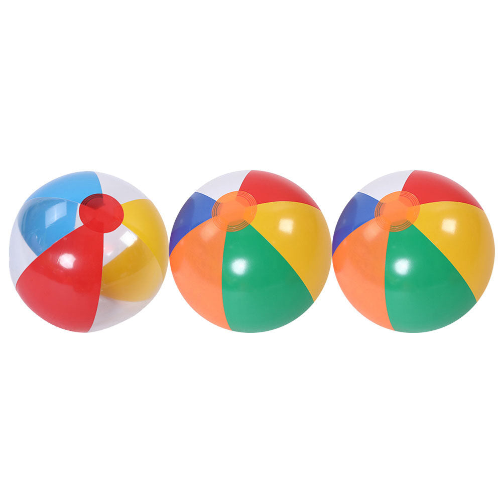 3Pcs Inflatable Beach Ball Pool Toy T7547