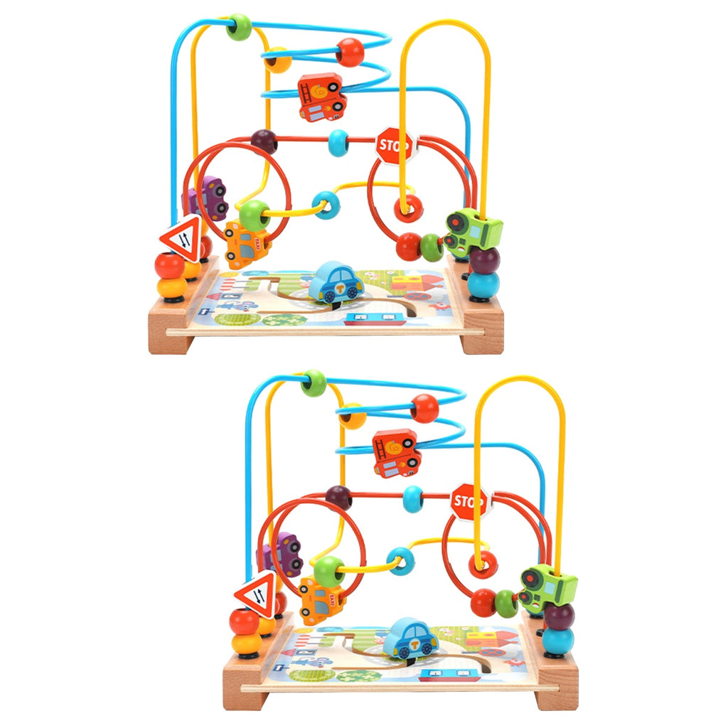 Wooden Bead Maze Toy M193593