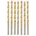1/8 in. Titanium High Speed Steel Drill Bits, 7 Piece Y347