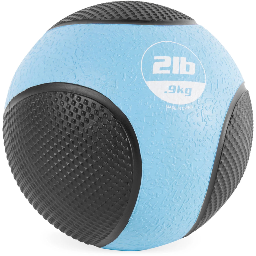 Weighted Rubber Textured Medicine Ball, 6 lbs G79500