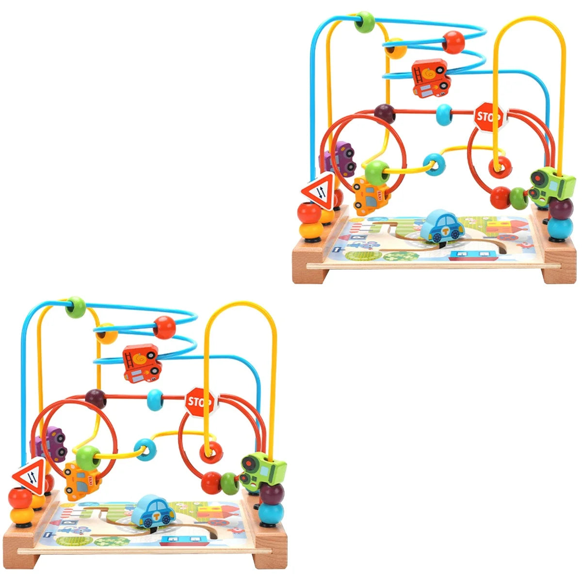 Wooden Bead Maze Toy M193593