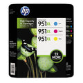Cyan Magenta Yellow Black High Yield Original Ink Cartridge 3 A61807