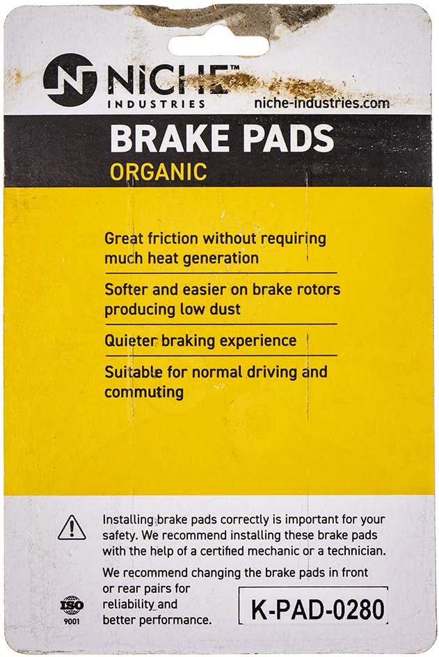 Brake Pad Set Organic Pack of 2 M329706