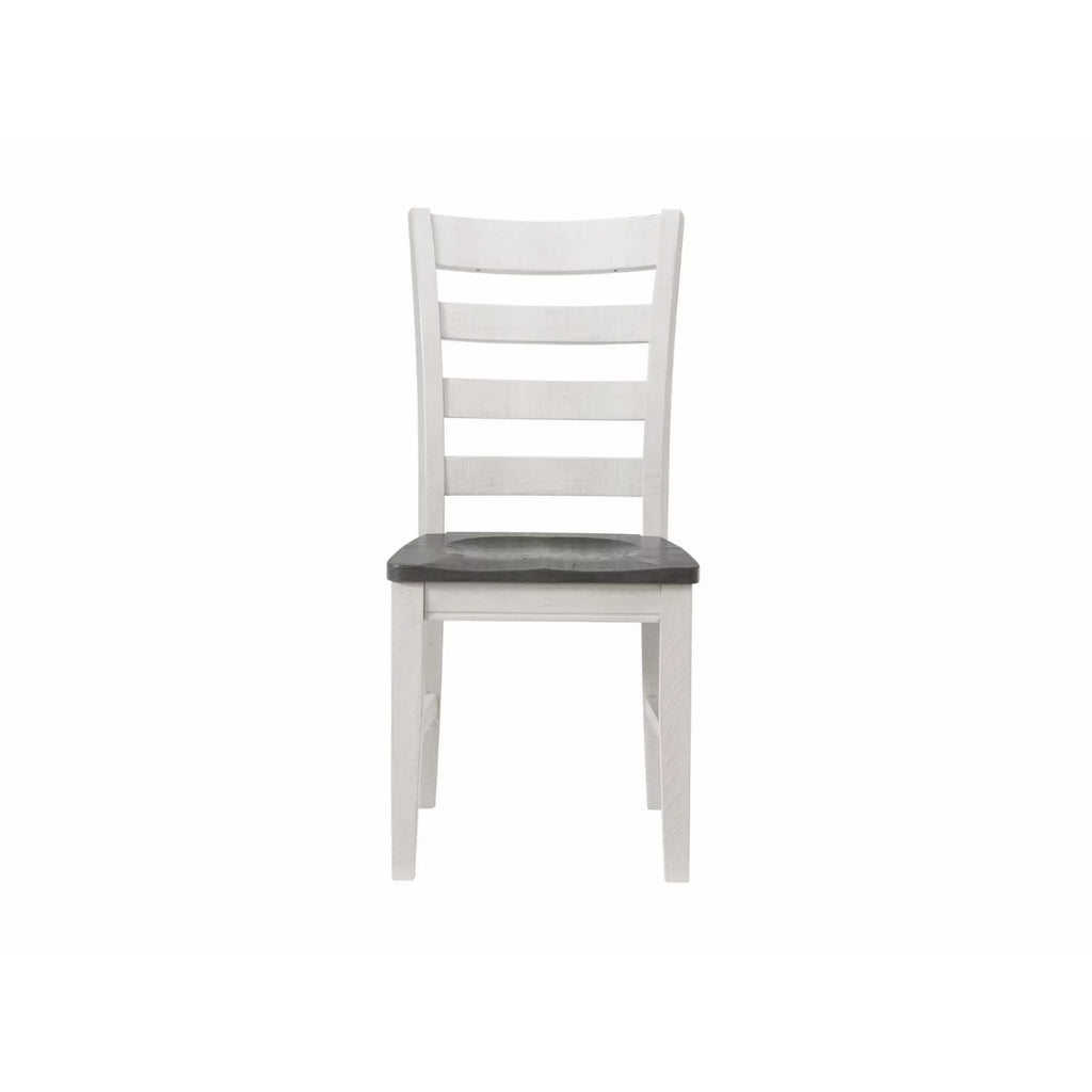 White Solid Wood Dining Chair Set of 2 S941