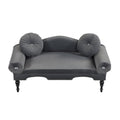 Grey Velvet Upholstered Sofa G9888